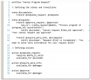 Sample workflow script