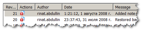 Tortoise SVN retrieves proper XML