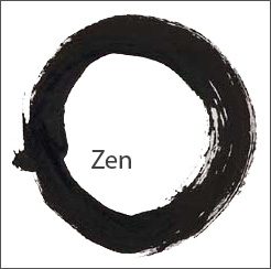 Zen image under Creative Commons Attribution ShareAlike 3.0 License from Wikipedia