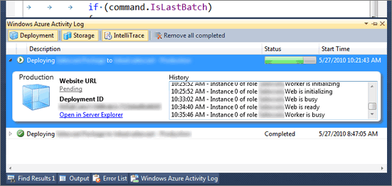 Windows Azure Tool