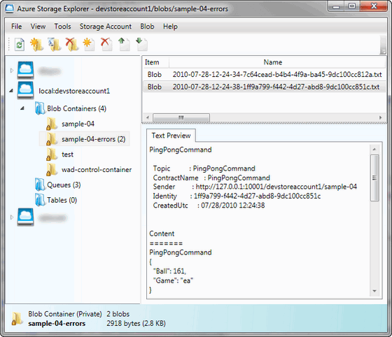 Azure Storage Explorer