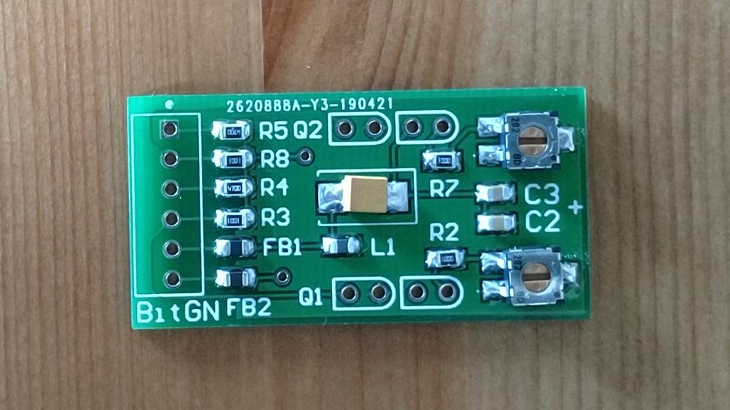 optical board soldered