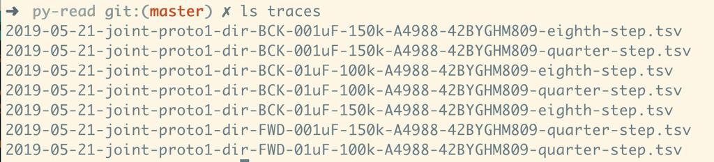 multiple trace files